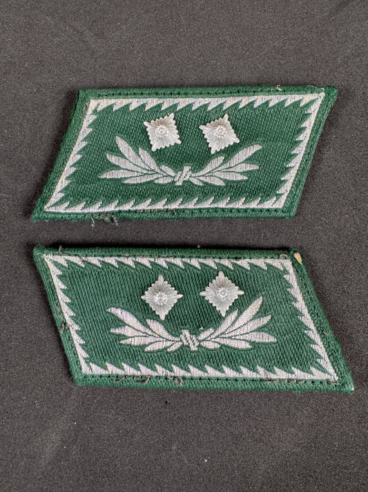 Photo 1 of WW2 German Customs Official Uniform Collar Badges ZollSekretar - collectible militaria item