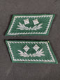 Photo 1 of WW2 German Customs Official Uniform Collar Badges ZollSekretar - collectible militaria item