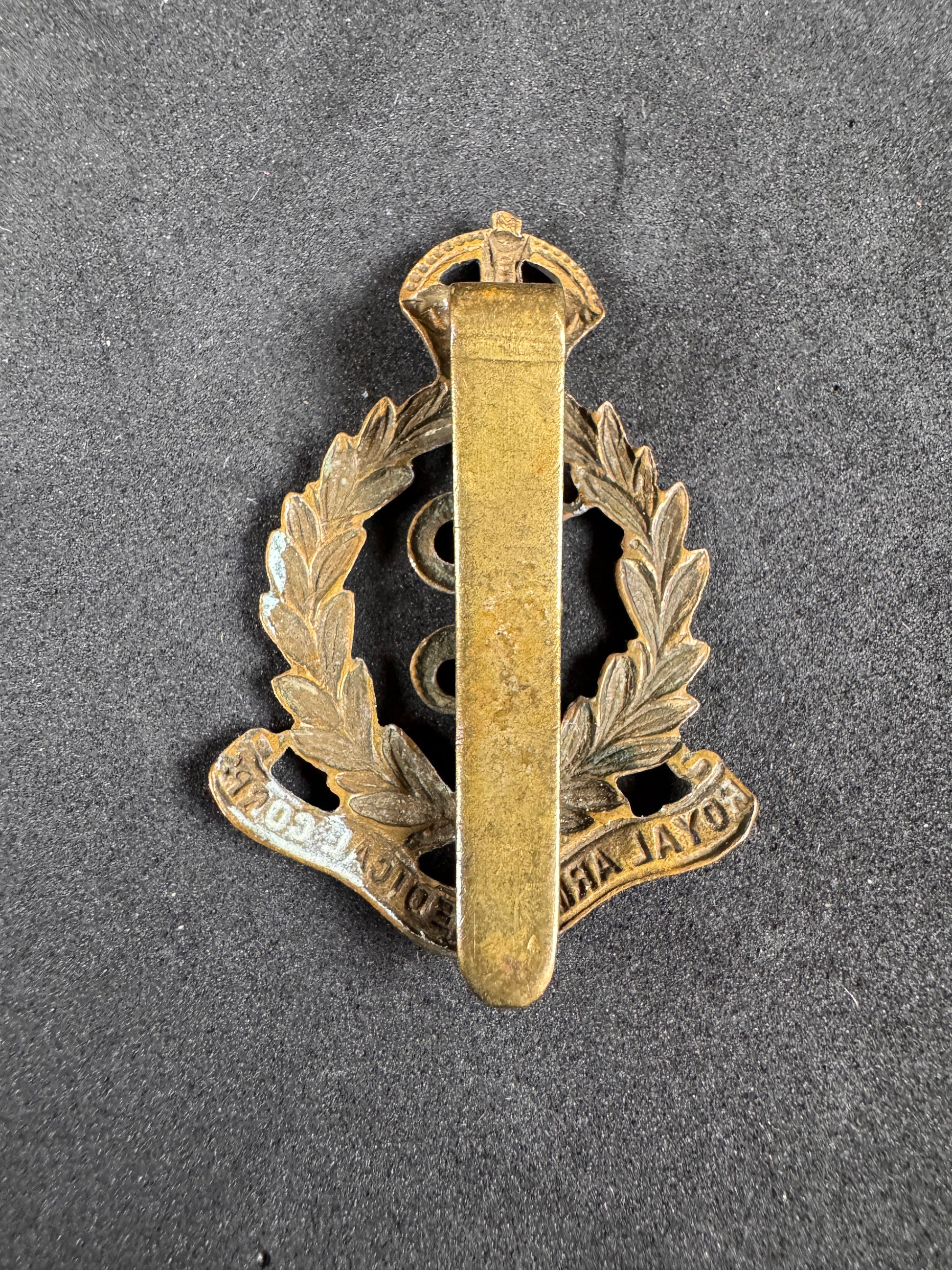 Photo 2 of WW1 British Army Royal Army Medical Corps Cap Badge - collectible militaria item