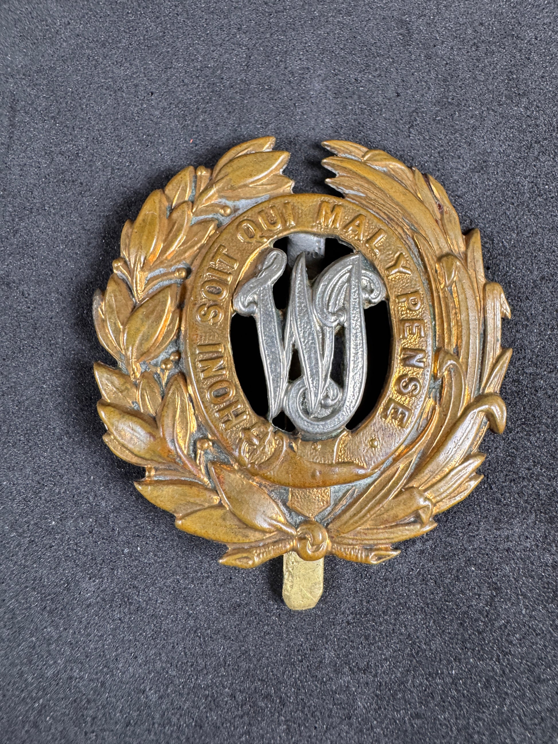 Photo 1 of Victorian British Army West India Regiment Cap Badge - collectible militaria item