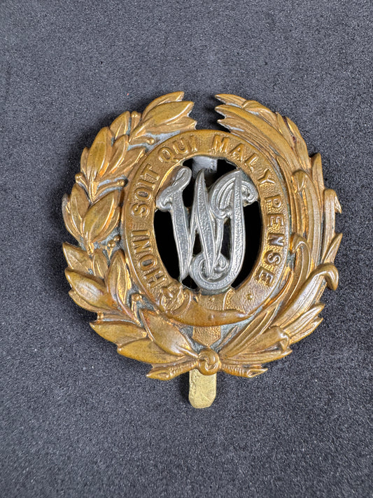 Photo 1 of Victorian British Army West India Regiment Cap Badge - collectible militaria item