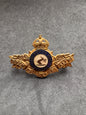 Photo 1 of WW1 Canadian Army 33rd Huron Regiment Officer's Uniform Collar Badge - collectible militaria item