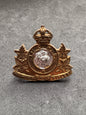 Photo 1 of WW1 1st Canadian (Saskatchewan) Mounted Rifles (1CMR) Collar Badge - collectible militaria item