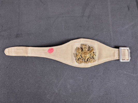 Photo 1 of WW2 British Army Warrant Officer's Tropical Wrist Worn Rank Badge - collectible militaria item