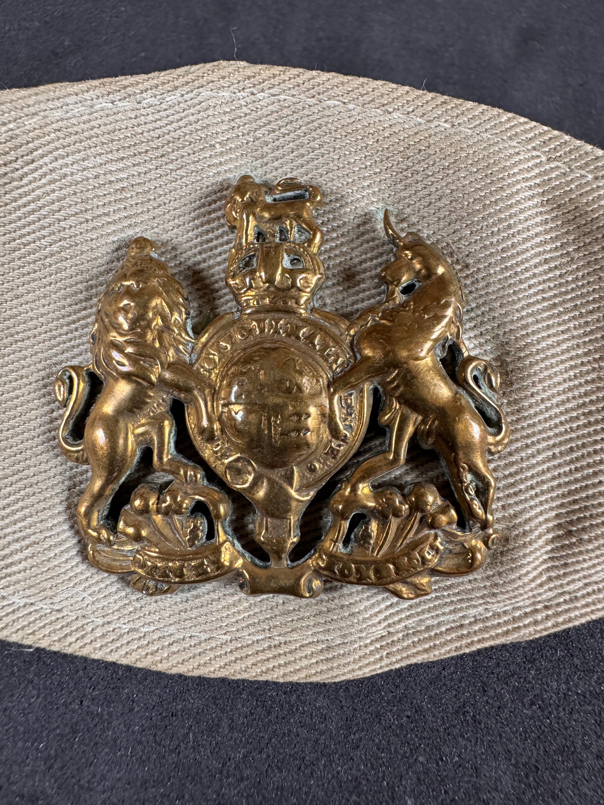Photo 3 of WW2 British Army Warrant Officer's Tropical Wrist Worn Rank Badge - collectible militaria item