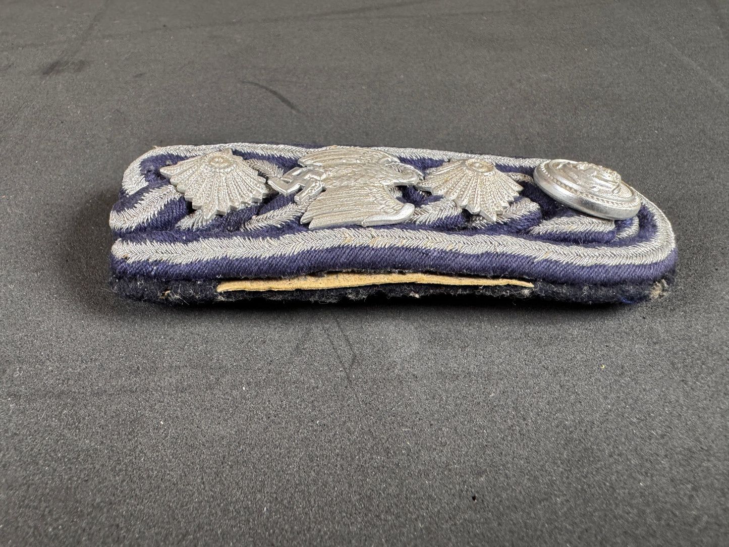 Photo 5 of WW2 German Kriegsmarine Marinebeamte Officer's Shoulder Board - collectible militaria item