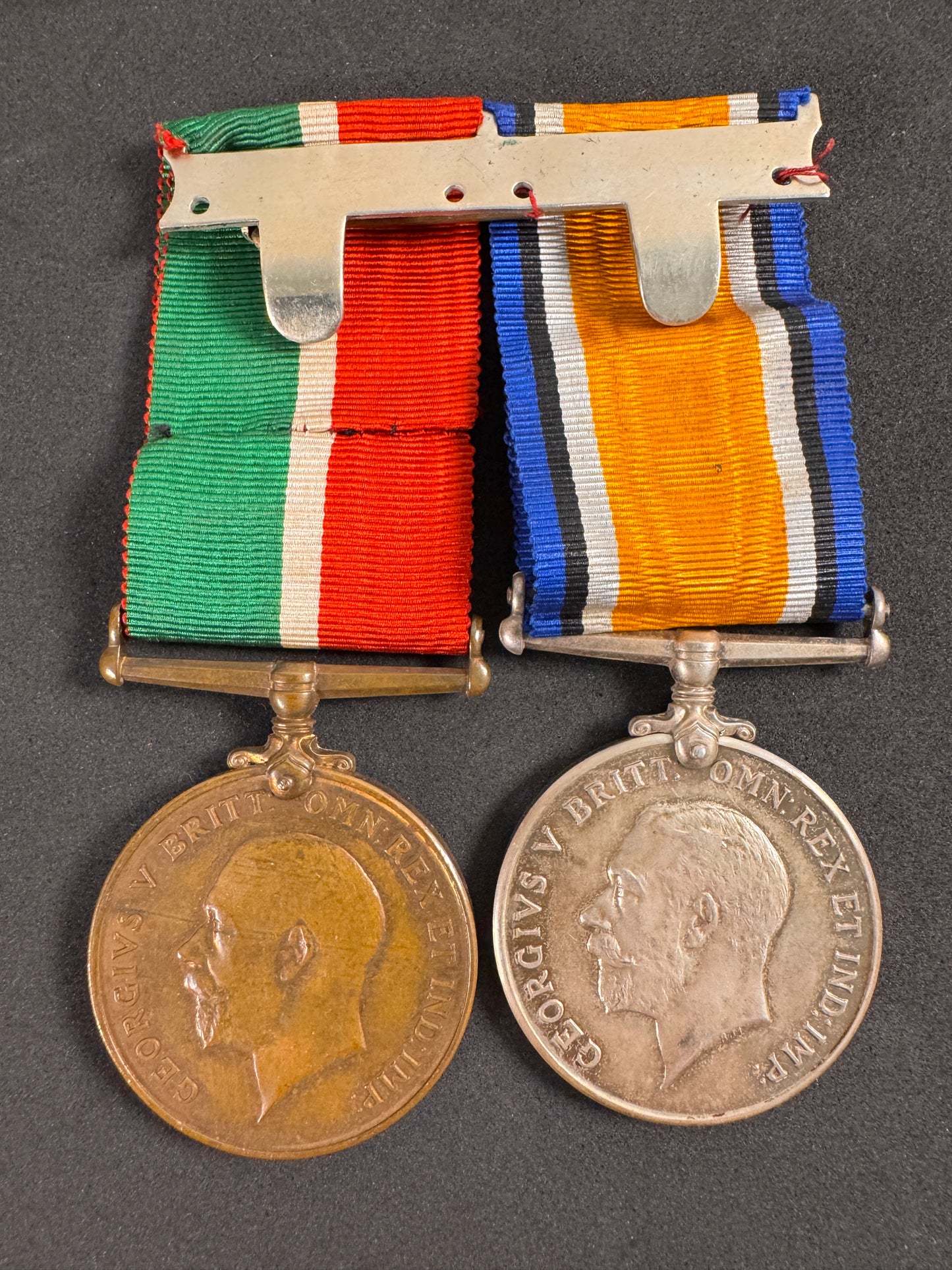 Photo 3 of WW1 British War Medal & Mercantile Marine Medal (Merchant Navy) - collectible militaria item