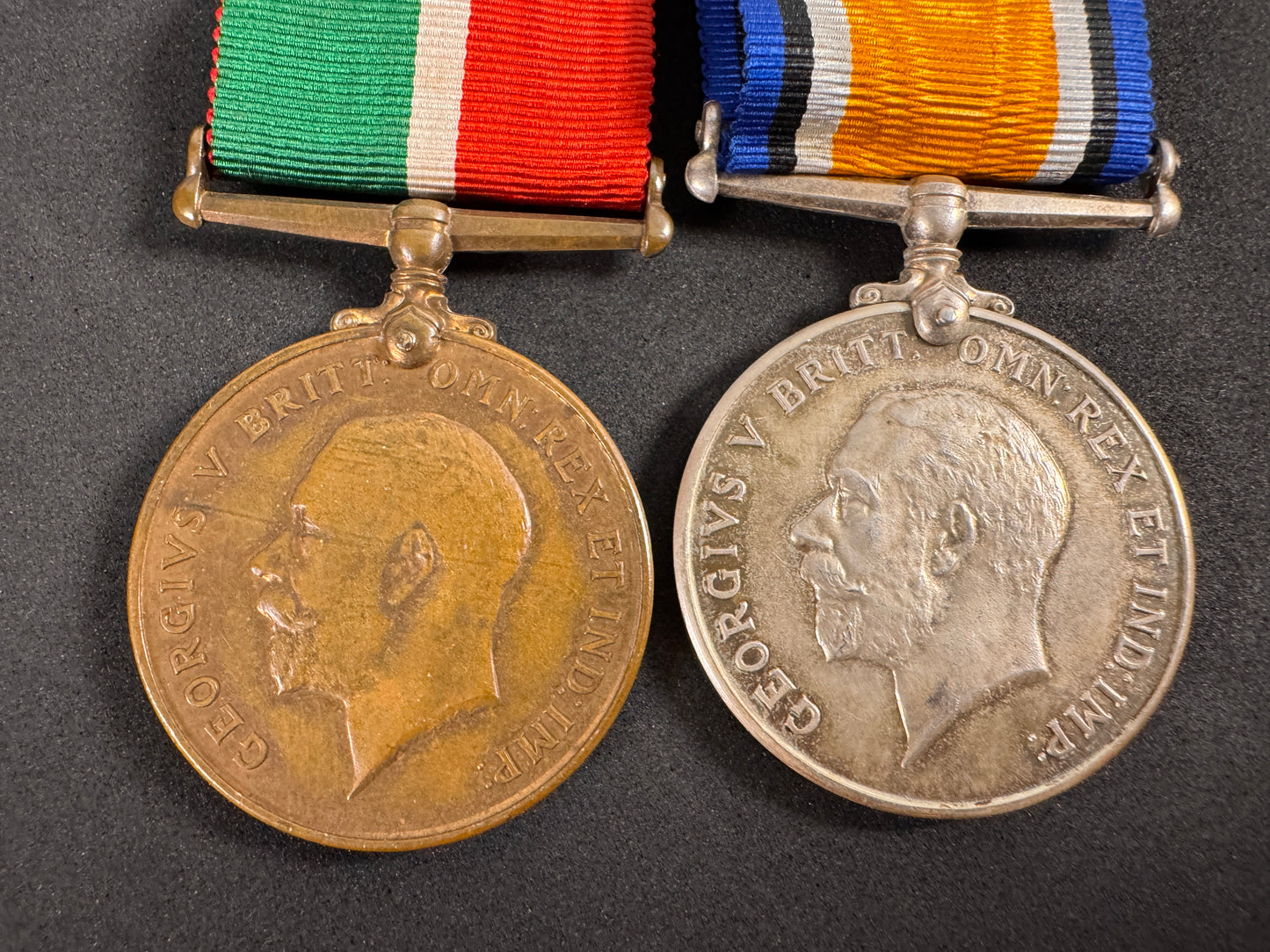 Photo 4 of WW1 British War Medal & Mercantile Marine Medal (Merchant Navy) - collectible militaria item