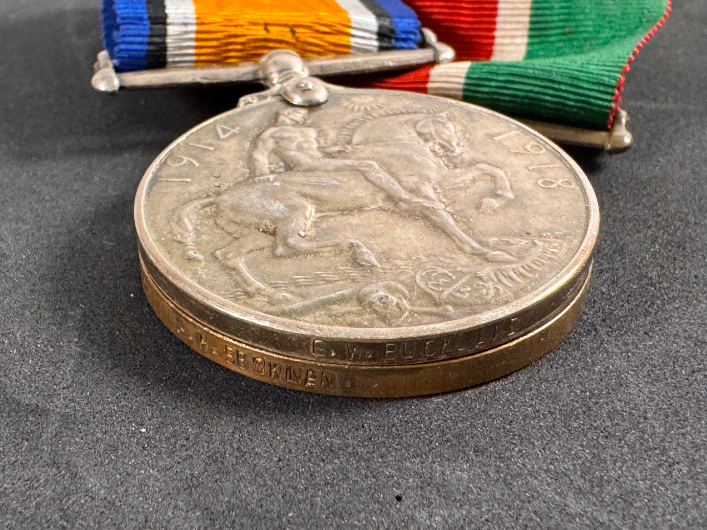 Photo 5 of WW1 British War Medal & Mercantile Marine Medal (Merchant Navy) - collectible militaria item