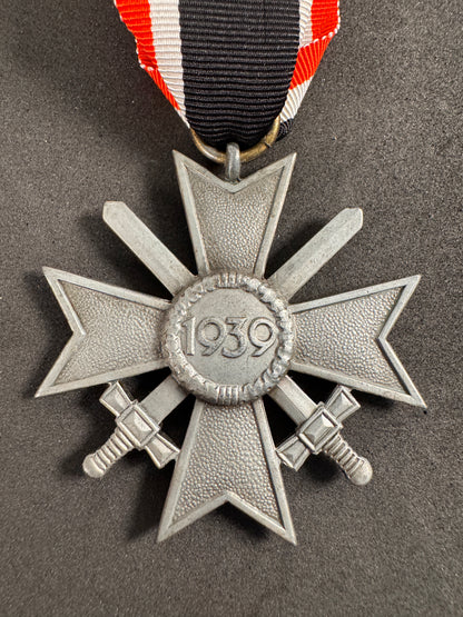 Photo 4 of WWII German War Merit Cross 2nd Class With Swords 107 - collectible militaria item