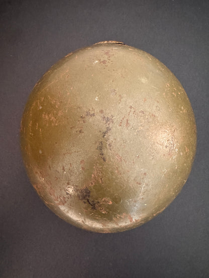 Photo 6 of WWII Thai M30/32 Combat Helmet with Crest - Rare Siamese Issue - collectible militaria item