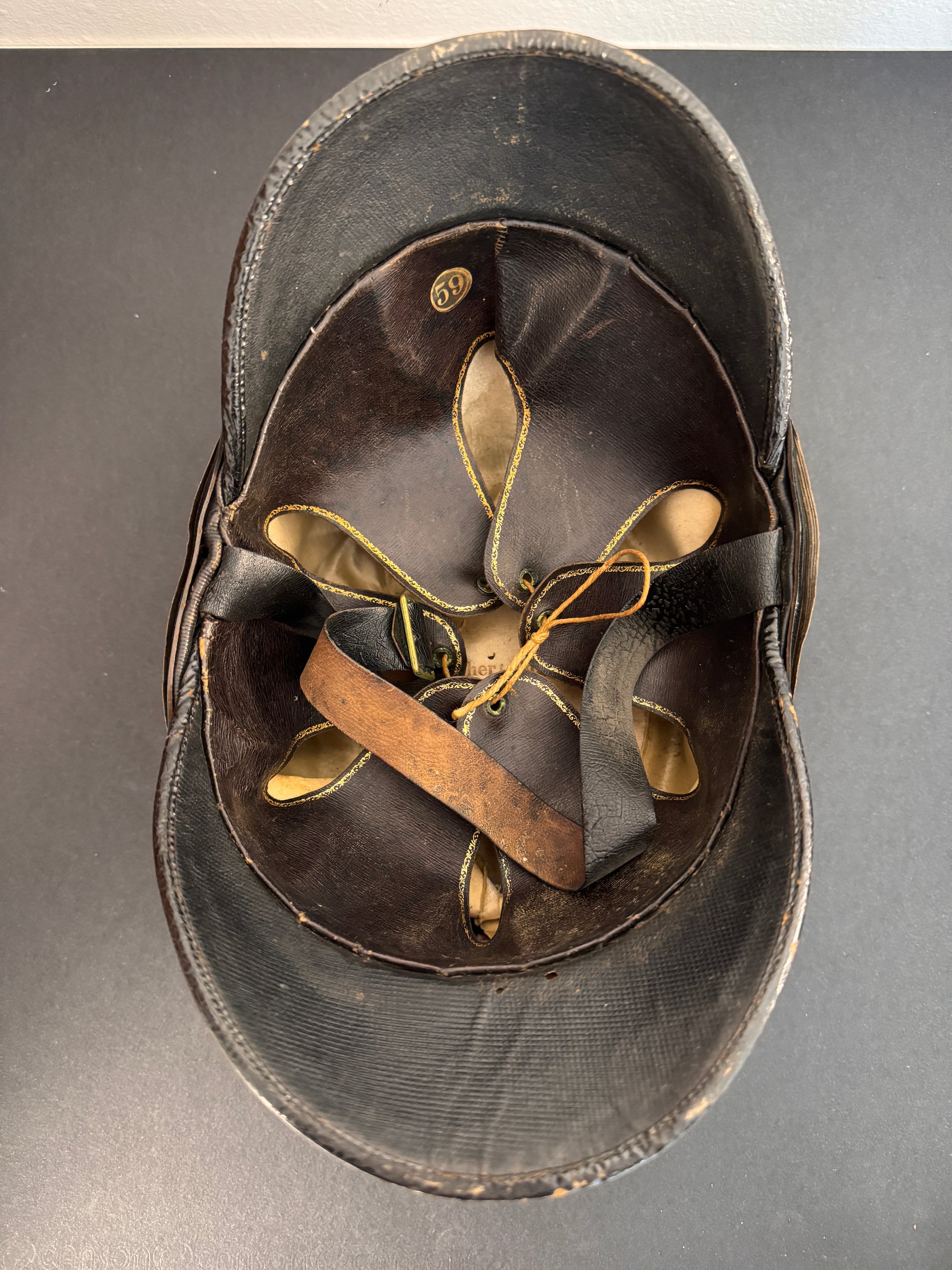Photo 8 of Antique Swiss Army Officer's Kepi Hat - Fischer & Engel, Bern - collectible militaria item