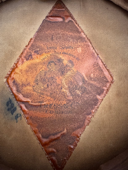 Photo 9 of WWI British Army Officer’s Service Dress Cap - Tress & Co., London - collectible militaria item