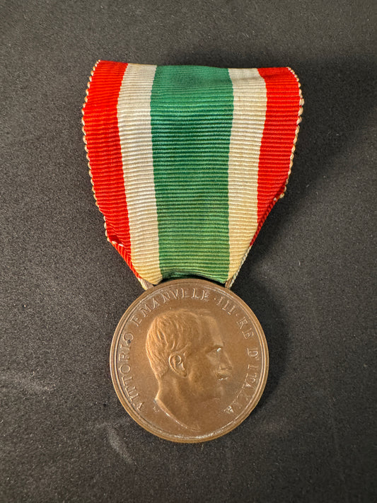 Photo 1 of Italian Unification Medal - 1848-1918 (WWI Commemorative) - collectible militaria item