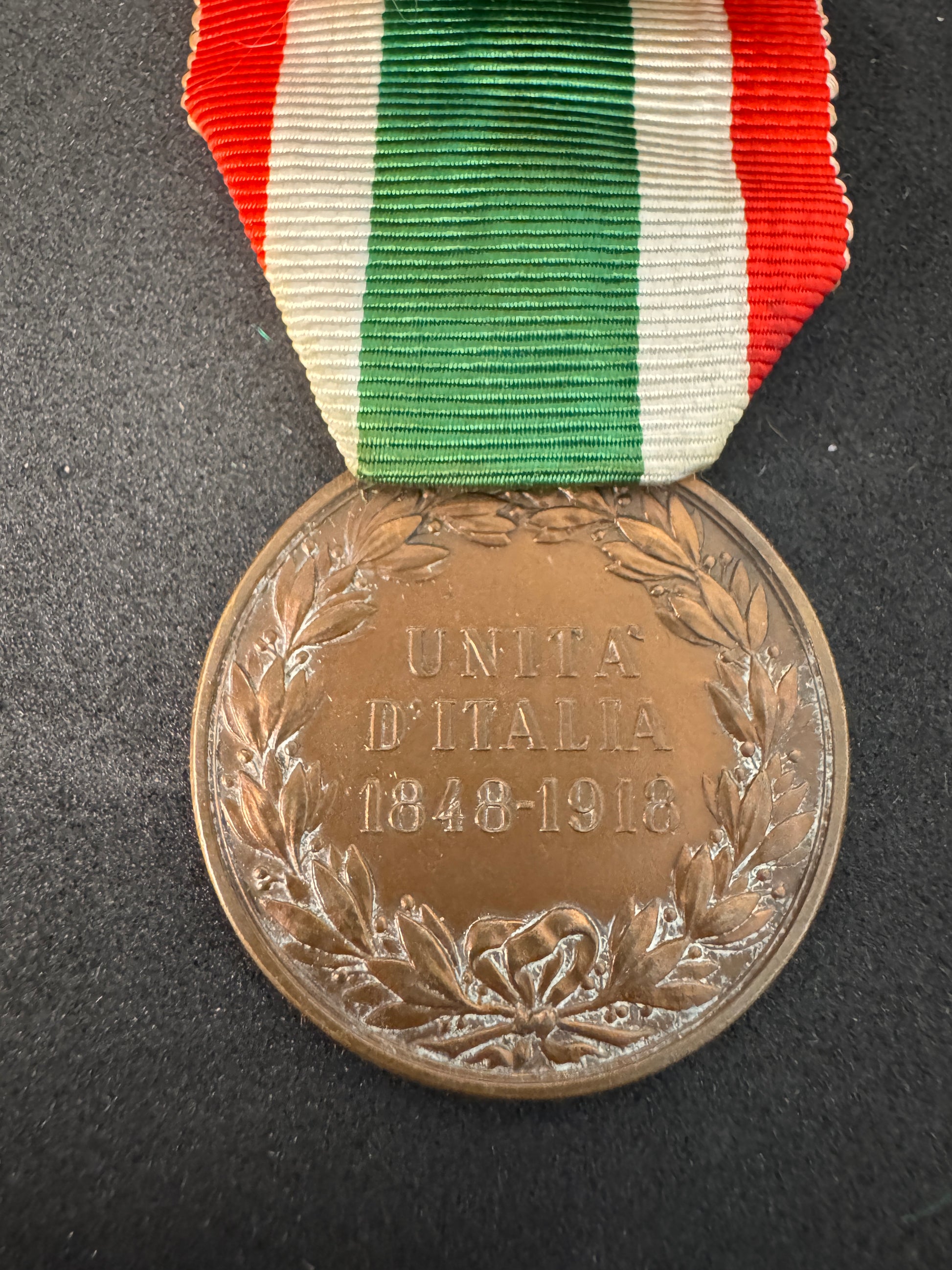 Photo 3 of Italian Unification Medal - 1848-1918 (WWI Commemorative) - collectible militaria item
