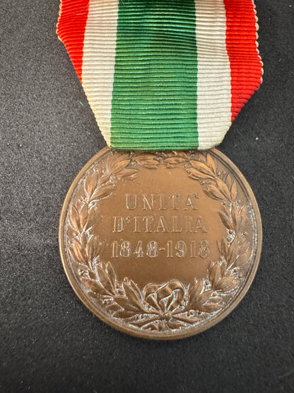 Photo 3 of Italian Unification Medal - 1848-1918 (WWI Commemorative) - collectible militaria item