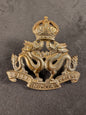 Photo 1 of WW2 British Hong Kong Volunteer Defence Corps Officer's Cap Badge - collectible militaria item