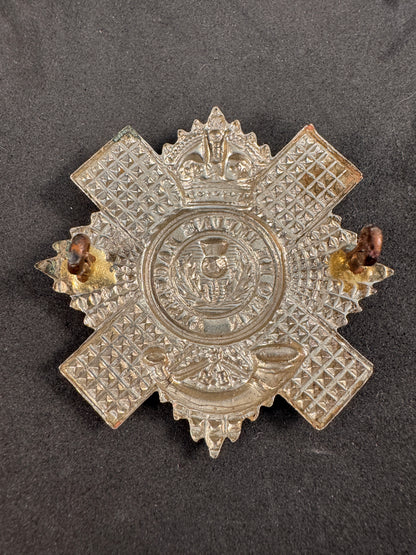 Photo 2 of WW1 British Army 4th & 5th Territorial Battalions Royal Scots Cap Badge - collectible militaria item
