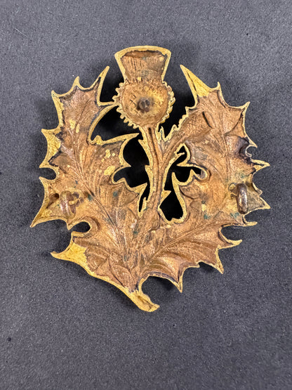 Photo 2 of Victorian British Army Scottish Officer’s Pouch or Piper’s Badge - collectible militaria item