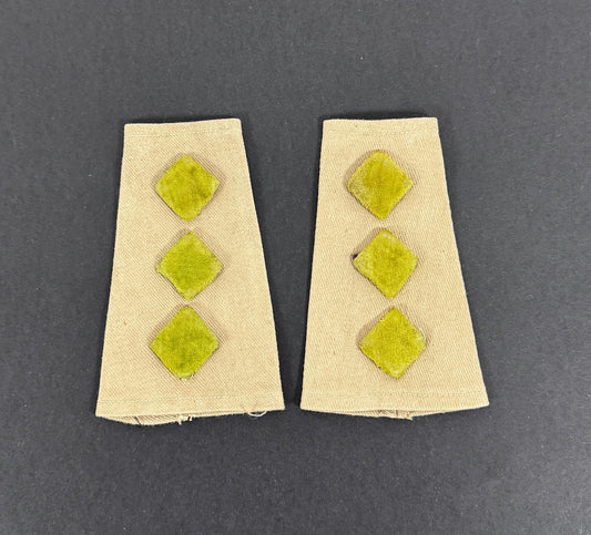 royal marines khaki overseas officer's epaulettes, front