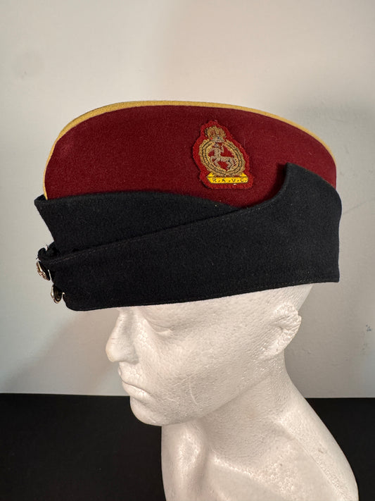 Photo 1 of After WW2 Royal Army Veterinary Corps (RAVC) Officer's Side Cap - collectible militaria item