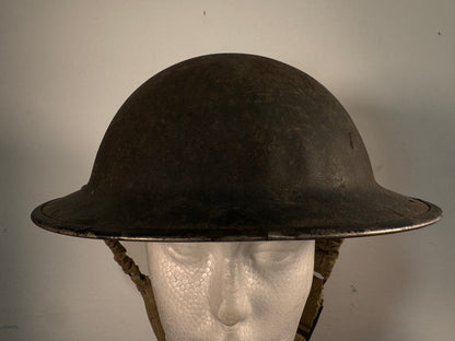 Photo 2 of WW2 British Mark 2 Brodie Combat Helmet - 1940 Dated - collectible militaria item