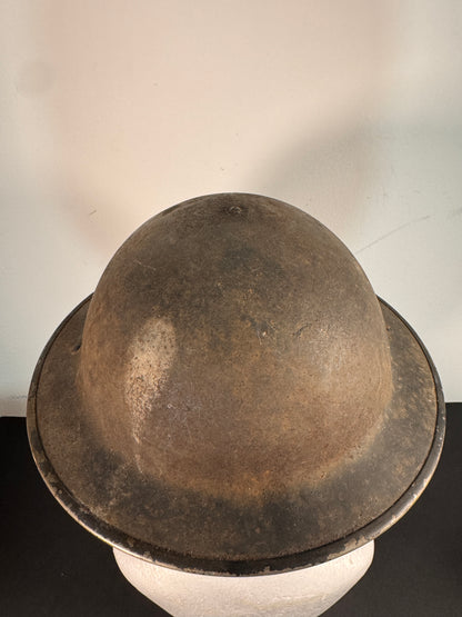 Photo 4 of WW2 British Mark 2 Brodie Combat Helmet - 1940 Dated - collectible militaria item