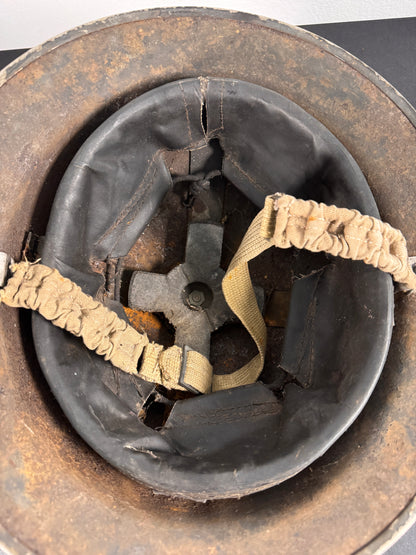 Photo 8 of WW2 British Mark 2 Brodie Combat Helmet - 1940 Dated - collectible militaria item