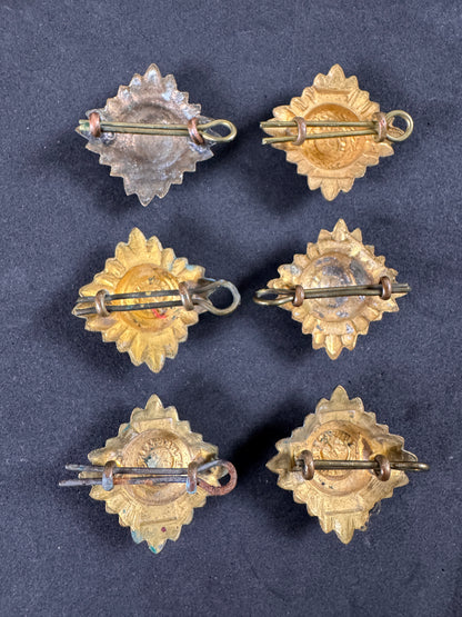 Photo 2 of WW2 British Army Captain Shoulder Board Rank Star Badges - collectible militaria item