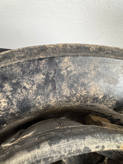 Photo 9 of WW2 British Civil Defence Bakelite Helmet - Home Guard / ARP, Textured Finish - collectible militaria item