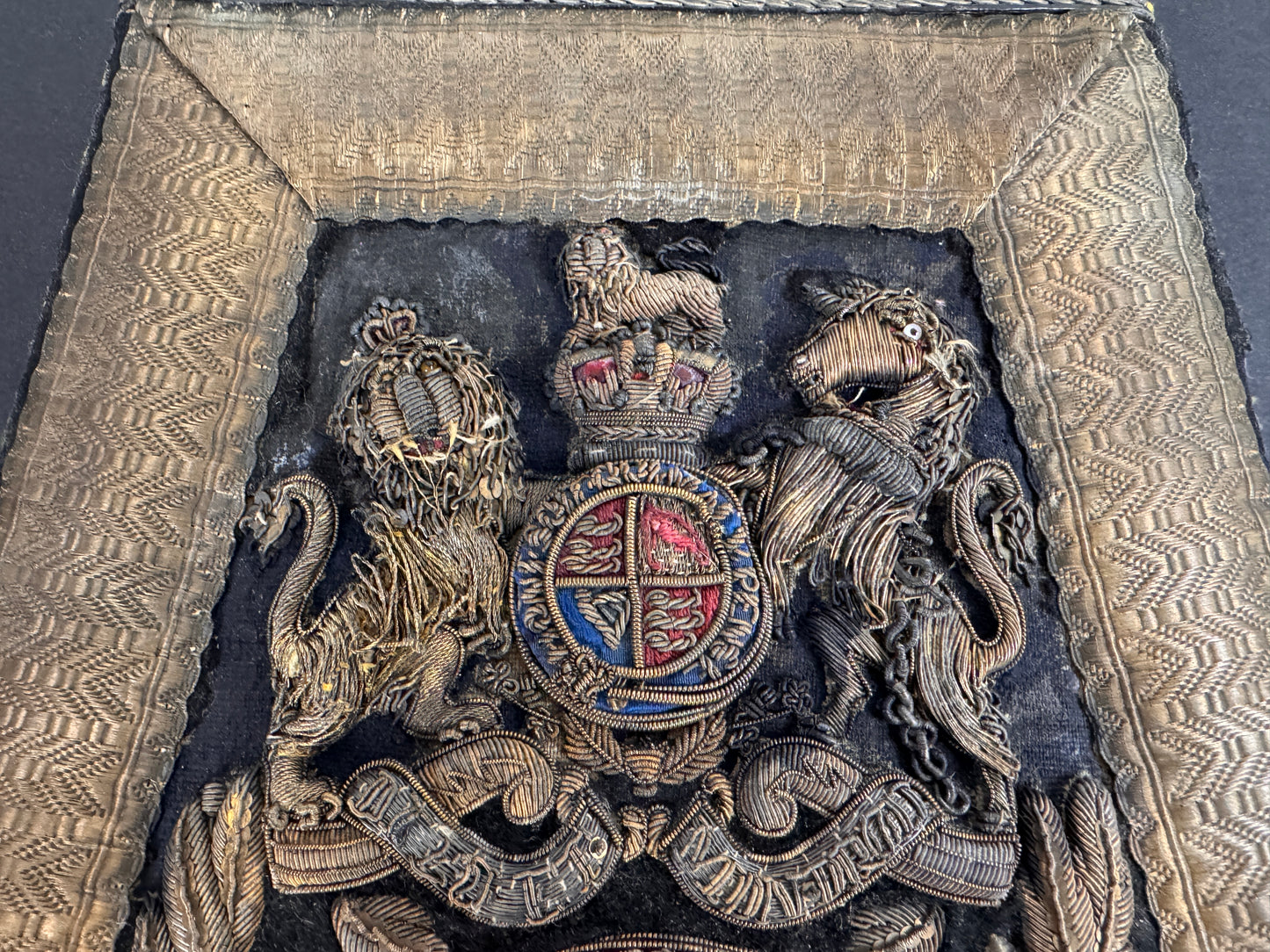 Photo 2 of Victorian British Royal Artillery Officer’s Full Dress Sabretache - collectible militaria item