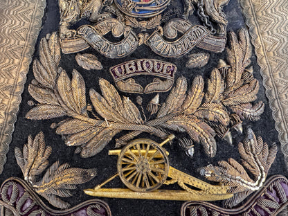 Photo 3 of Victorian British Royal Artillery Officer’s Full Dress Sabretache - collectible militaria item