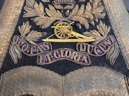 Photo 4 of Victorian British Royal Artillery Officer’s Full Dress Sabretache - collectible militaria item
