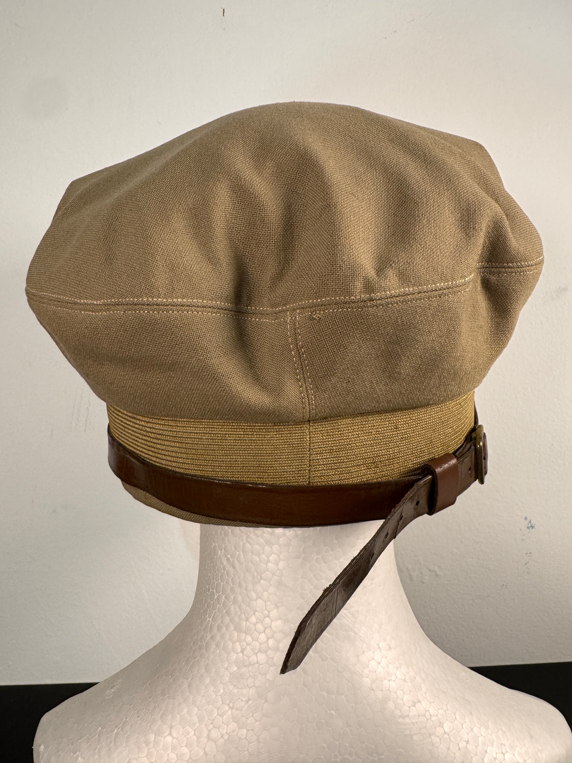 Photo 7 of Original WWII United States Army Air Force (USAAF) Pilot Officer's Crush Cap - collectible militaria item
