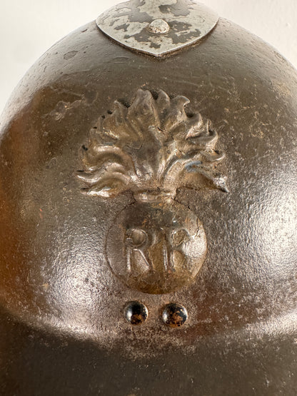 Photo 3 of WW2 French Army Infantry M1926 Adrian Combat Helmet - collectible militaria item