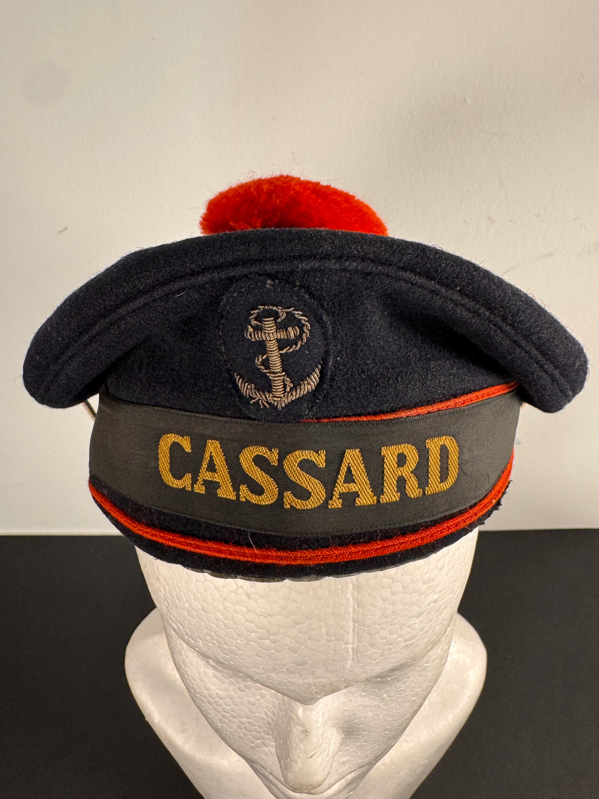 Photo 2 of WW2 French Navy (Marine Nationale) Sailor’s Cap CASSARD - collectible militaria item