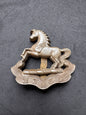 Photo 1 of WW2 British Army King's Liverpool Regiment War Economy Cap Badge - collectible militaria item