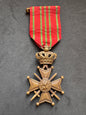 Photo 1 of WW1 Belgian Army Croix de Guerre (War Cross) 1914-1918 Medal - collectible militaria item