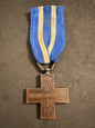 WW1 Italian War Merit Cross (Croce al Merito di Guerra) Medal B