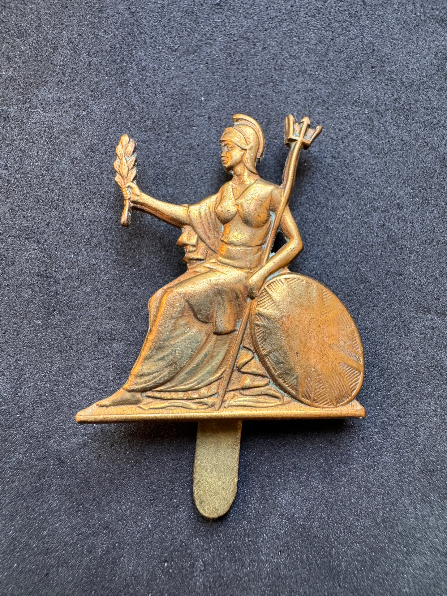 Photo 1 of WW2 British Army Royal Norfolk Regiment Cap Badge - collectible militaria item