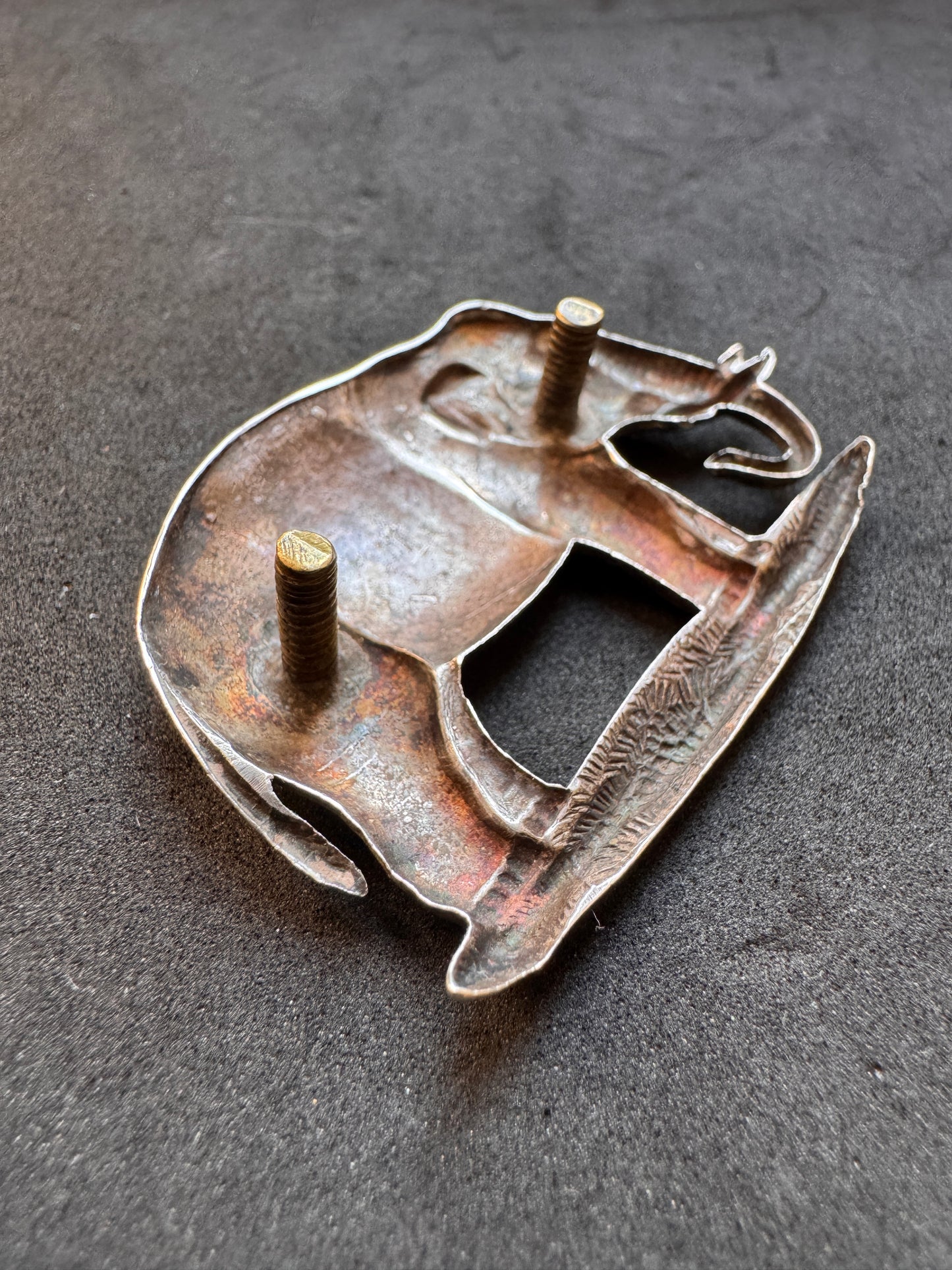 Photo 3 of Victorian 19th Hussars Officer's Full Dress Cross Belt Badge - collectible militaria item