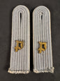 Photo 1 of WW2 German Army Panzerjager Officer's Uniform Shoulder Boards - collectible militaria item