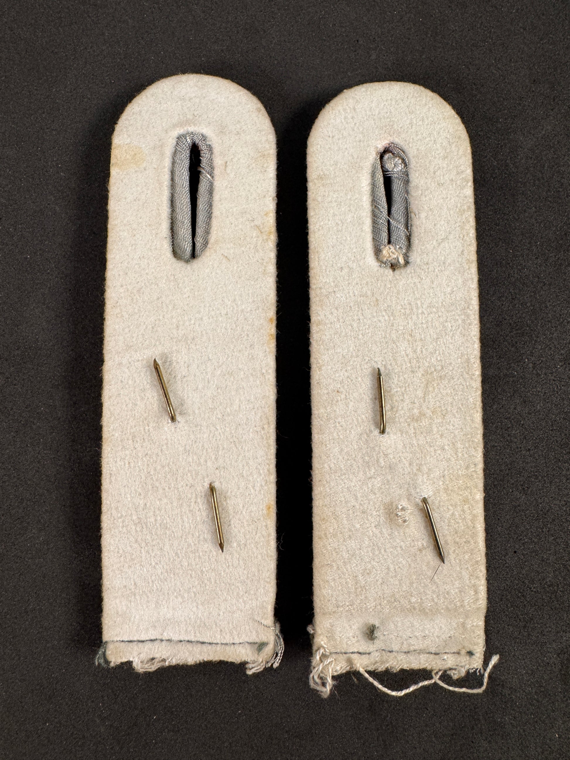 Photo 2 of WW2 German Army Panzerjager Officer's Uniform Shoulder Boards - collectible militaria item