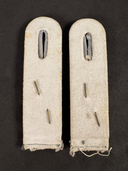 Photo 2 of WW2 German Army Panzerjager Officer's Uniform Shoulder Boards - collectible militaria item
