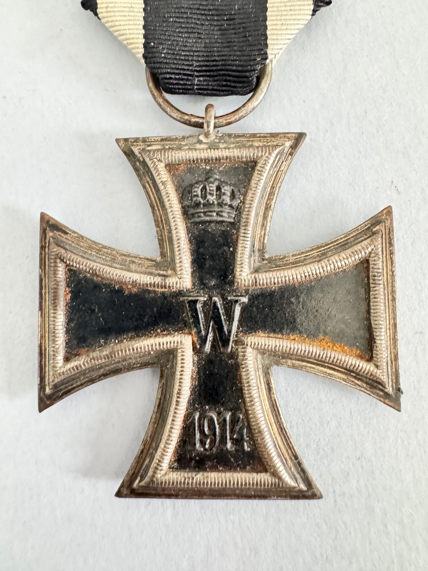 WW1 German Iron Cross 2nd Class Medal – Maker Marked W (Wagner)
