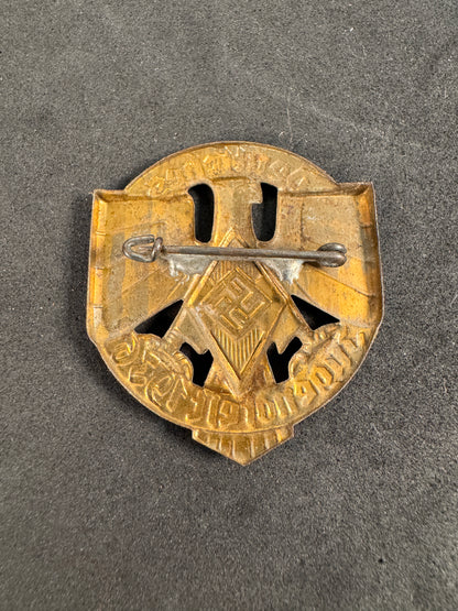 Photo 3 of 1936 Hitler Youth Jugendfest Tinnie Badge - collectible militaria item