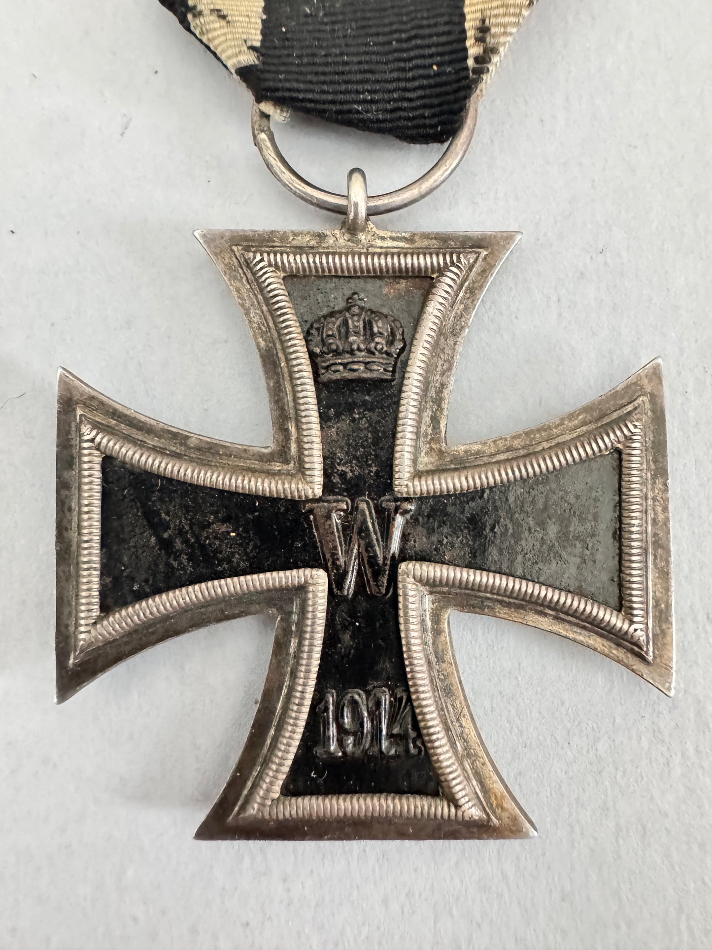 WW1 German Iron Cross 2nd Class Medal – Maker Marked H (Paul Hossauer)