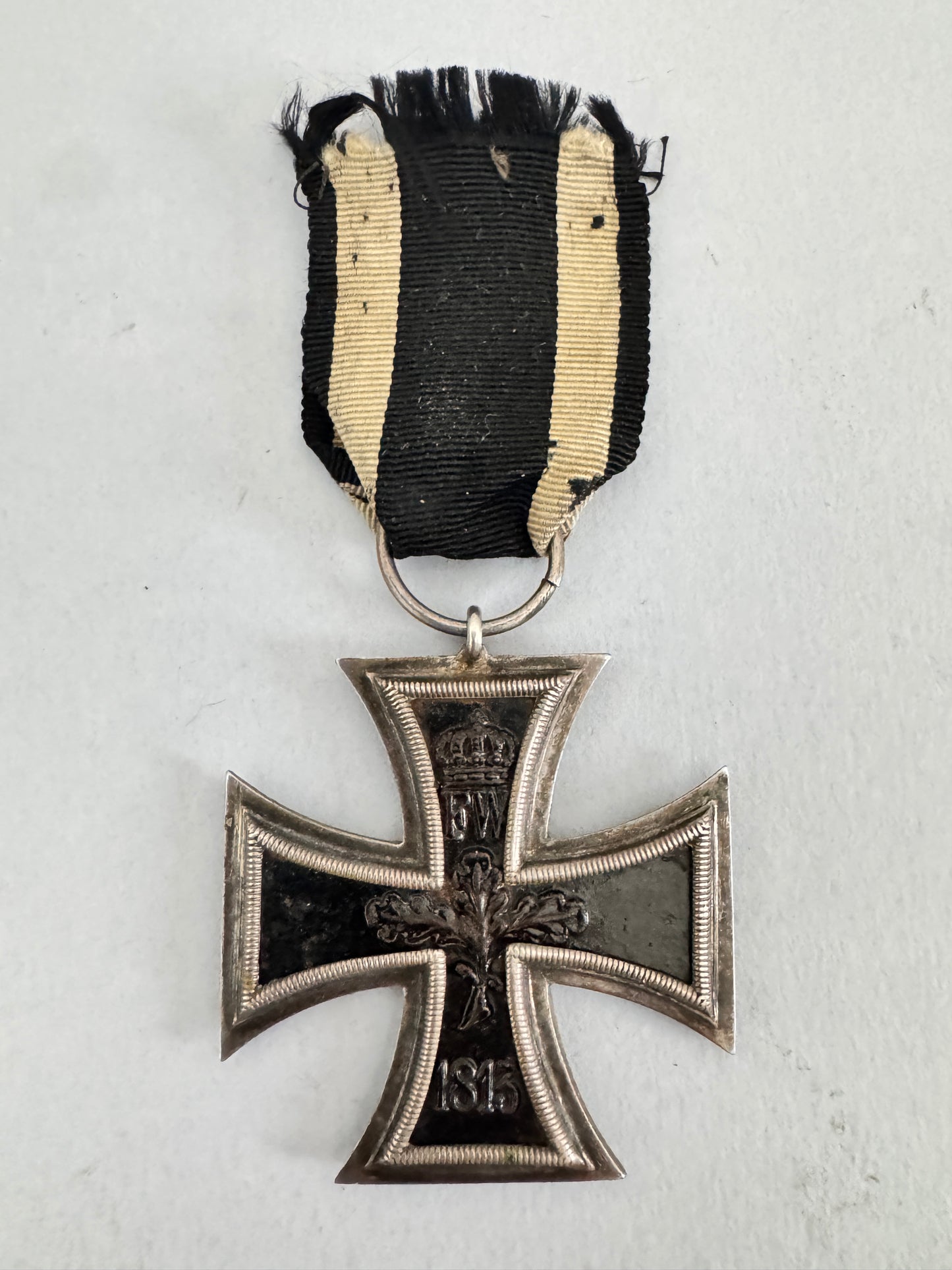 WW1 German Iron Cross 2nd Class Medal – Maker Marked H (Paul Hossauer)
