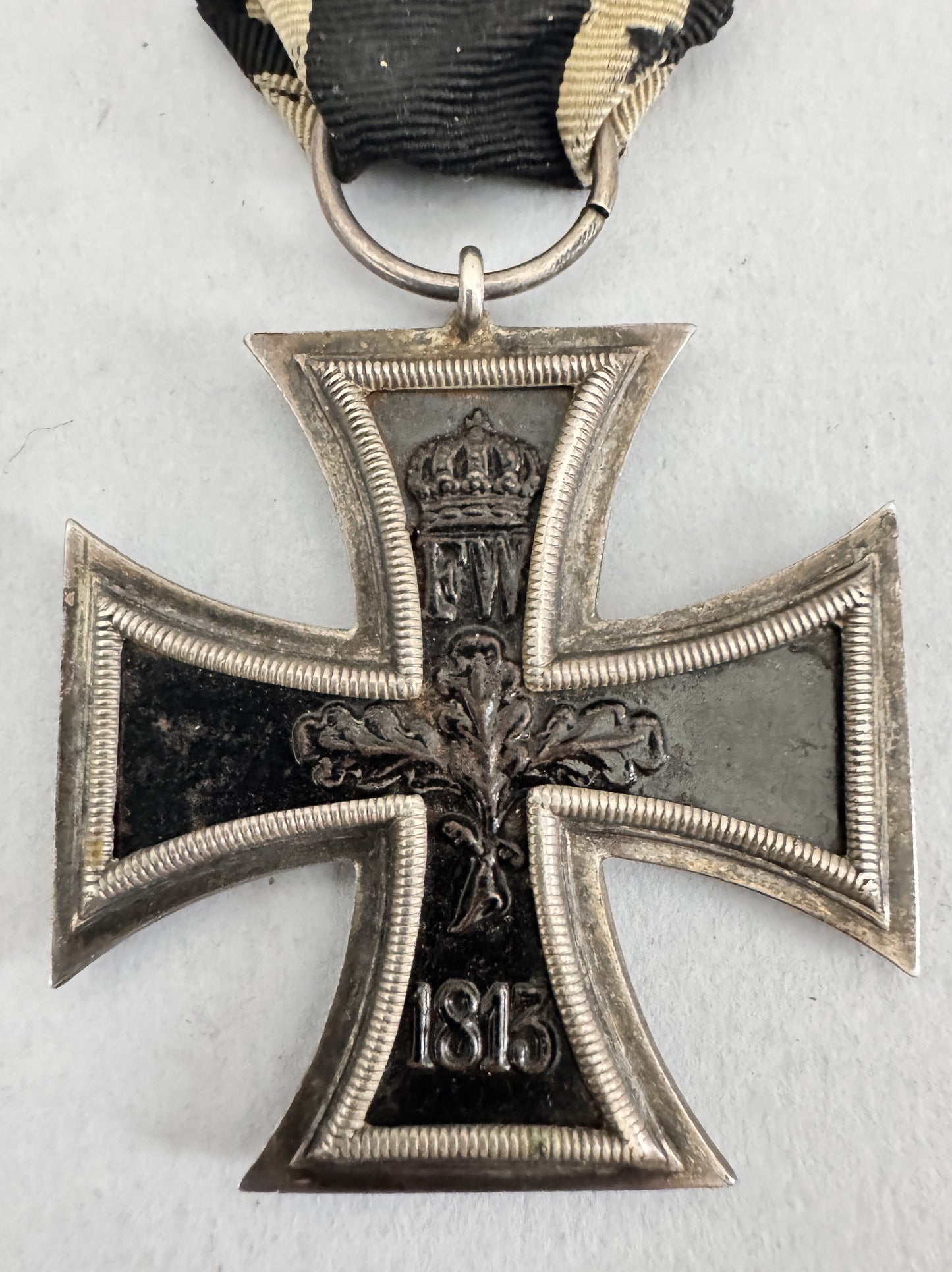WW1 German Iron Cross 2nd Class Medal – Maker Marked H (Paul Hossauer)