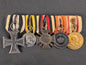 Photo 1 of German WW1 medal bar - Iron Cross, Wurttemburg, Austria - collectible militaria item